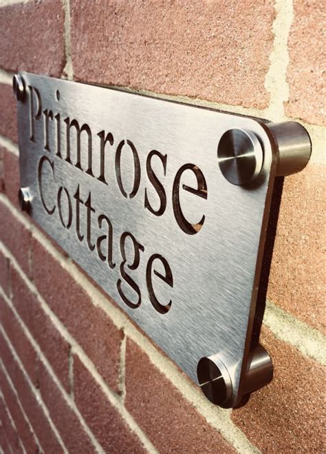 metal house signs plaques|exterior house signs.